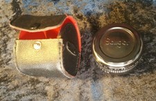 Soligor Auto Tele Converter 2x with Leather Case to fit Pentax ES Made in Japan