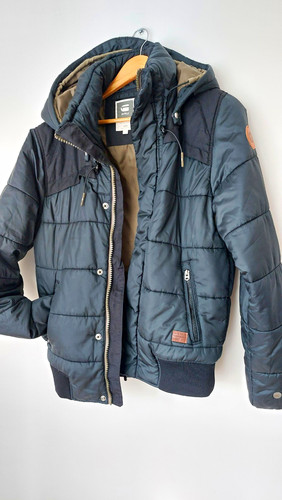 Star raw bomber - men's, black