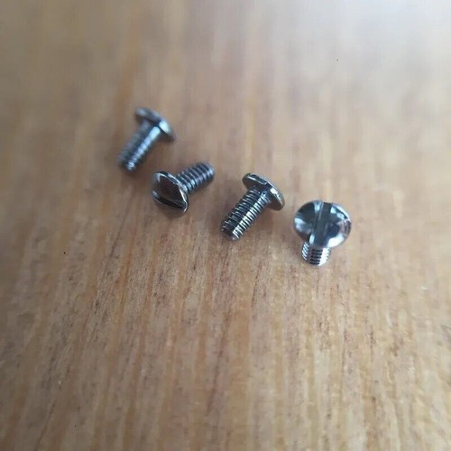 Gun color steel watch screw - color,