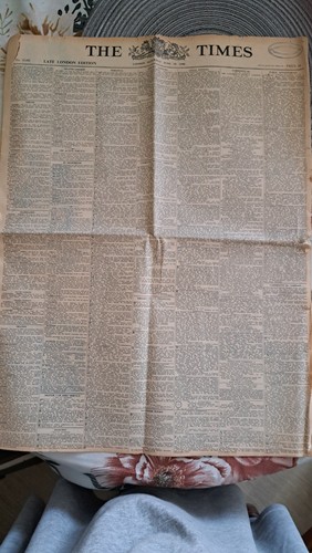 The times newspaper saturday - the,