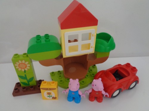 Duplo peppa pig garden and - garden,