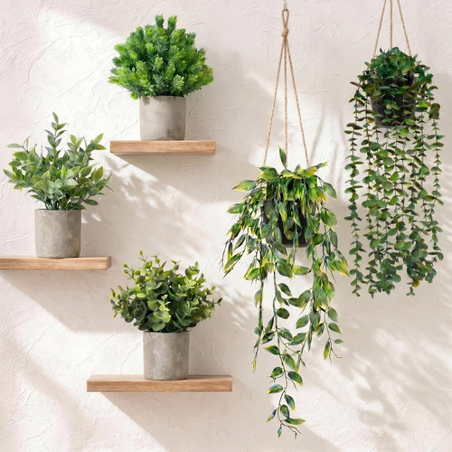 Artificial hanging plants - hanging,
