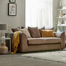 Bletchley Jumbo Cord 3 Seater
