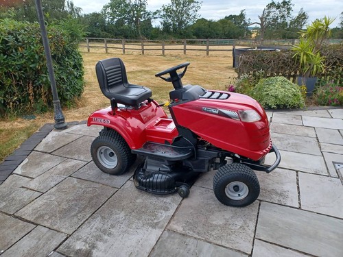 Used ride petrol lawn - ride,