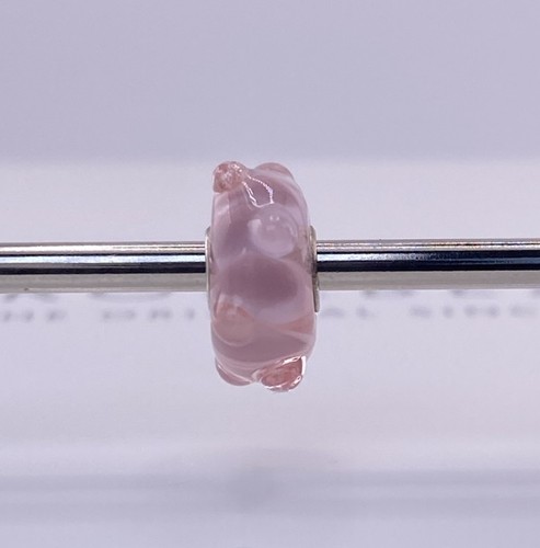 Trollbeads unique pink bud - trollbeads,