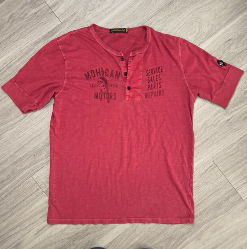 Johnson motors inc mens red - johnson,