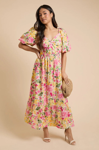 Dorothy perkins floral midi - perkins,