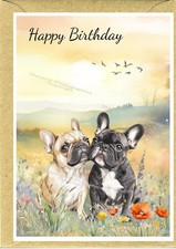 French bulldog frenchie - bulldog, (4"x