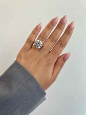 Women's Huge Solitaire Ring