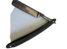 Vintage BENGALL ENGRAVED Razor Straight edge CADMAN SHEFFIELD Box Old Tool