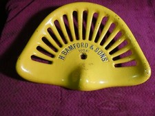 TRACTOR H BAMFORD & SONS 1024 IMPLEMENT SEAT FROM  GENUINE COLLECTION MAN CAVE
