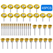 45pc Steel Wire Wheel Brush