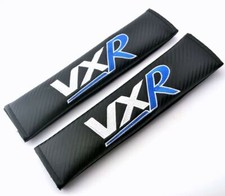 Carbon Fibre seat belt shoulder pads VAUXHALL VXR. Corsa Astra Mariva Zafira.