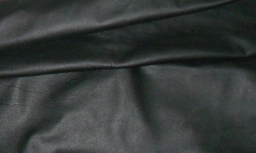 Genuine black soft cow - genuine,