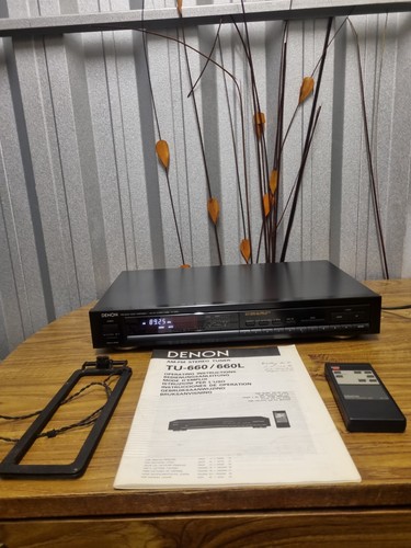 Denon 660l stereo tuner - denon,