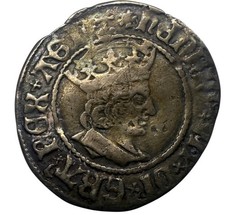 Tudor, Henry VII Silver Half Groat Canterbury mm Rose