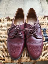 DOMANI Real Leather Vintage shoes, size 3.  Excellent Condition. 1940s Vibe.