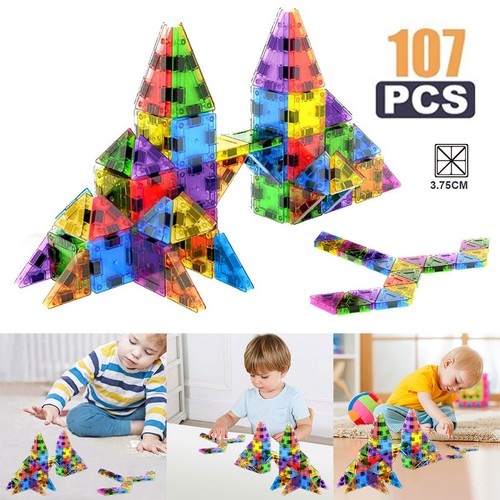 107pcs magnetic building - 107pcs,