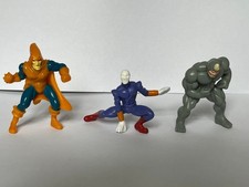 Vintage Spiderman Villains 2" Plastic Figures, Marvel, 1995, VGC