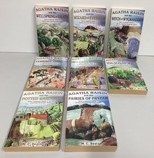 Agatha Raisin Novels Set Of 8