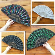 Vintage chinese folding fan - chinese,