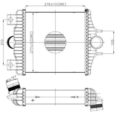 For nrf 30988 intercooler - intercooler, /