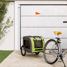 WALPLUS Pet Bike Trailer Green