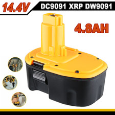 4800mah for dewalt dc9091 - for,