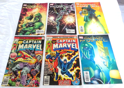 Captain marvel comics - marvel,