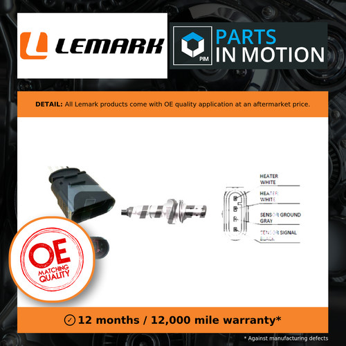 Lambda sensor fits audi - sensor, tt