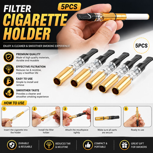 Portable filter cigarette - 5x,