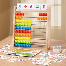 Wooden Abacus for Kids 10-Row