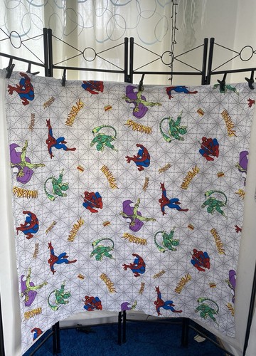 Spider man vintage fabric - vintage,