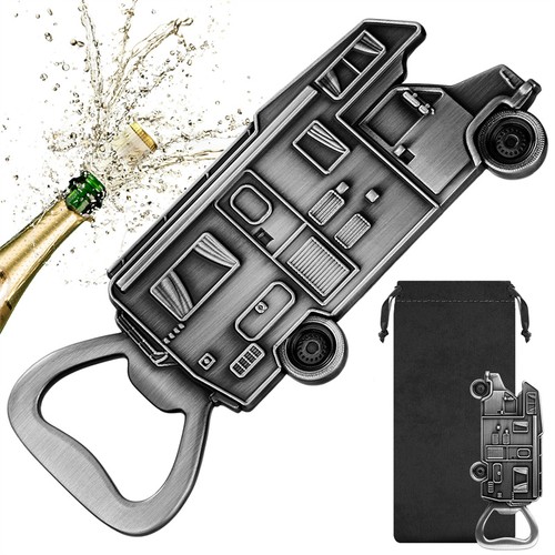 Bottle opener caravan shaped - opener,