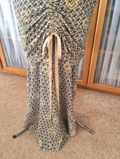 OOAK BOHO VICTORIAN HANDMADE SKIRT SHERLOCK HOLMES STEAMPUNK COSPLAY - SIZE 12