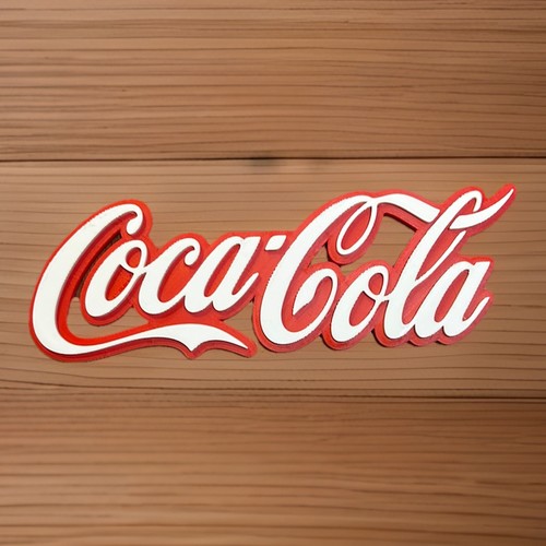 Coke cola style wall sign - style, –