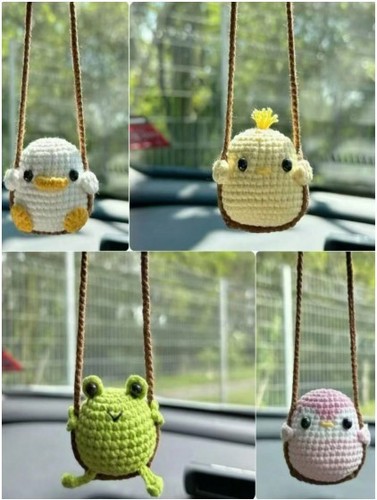 Handmade crochet yarn - yarn, pendant