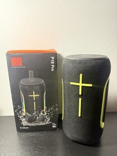 P18 Pro Bluetooth Speaker - Stereo Sound with Deep Bass - Black