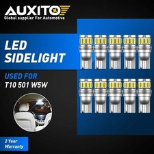 10x AUXITO 194 T10 W5W LED
