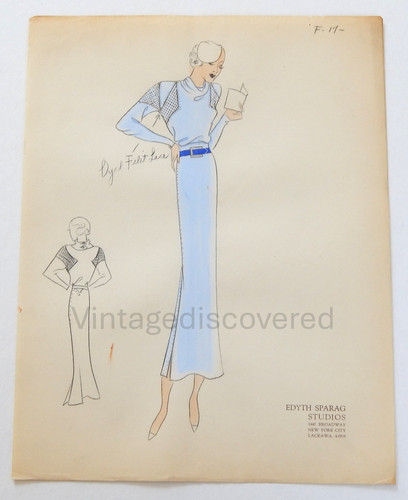1930 vintage fashion - 1930's,