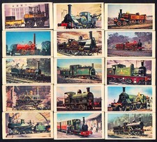 Lyons Maid Trade Cards - Famous Locomotives - complete set