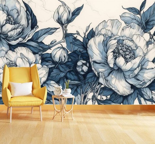 Vintage floral illustration - vintage,