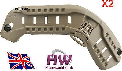 Airsoft tactical helmet - , rail