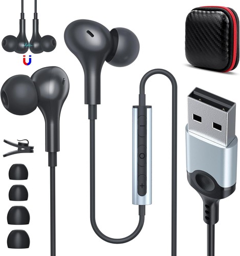 Usb headset headphones wired - headphones,