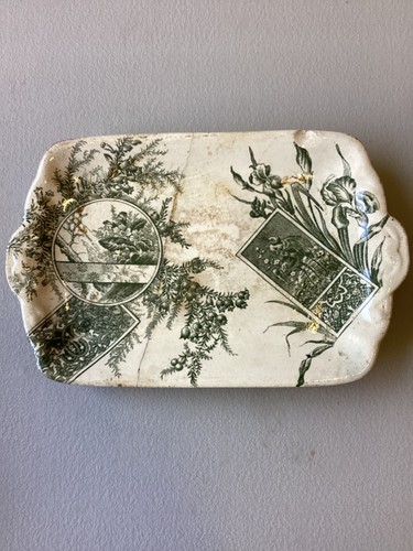 Antique english 5 - english, 9”x5.5”