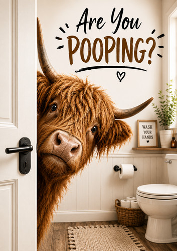 Are you pooping highland - you,