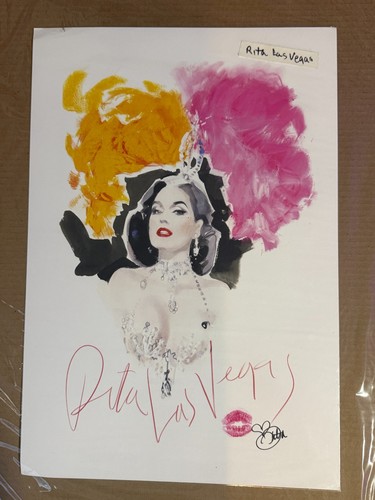 Dita von teese signed - teese,