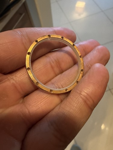 Rolex 18038 gold bark bezel - rolex,