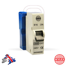 WYLEX 6A Type B Push/Plug-In
