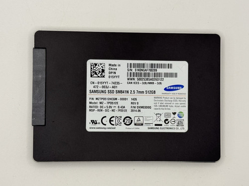 Samsung sm841n 512gb ssd 100 - samsung,